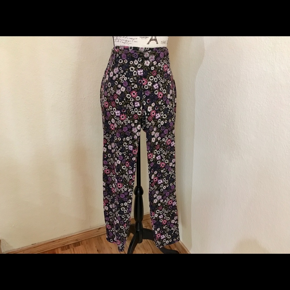 Floral Stretch Pants